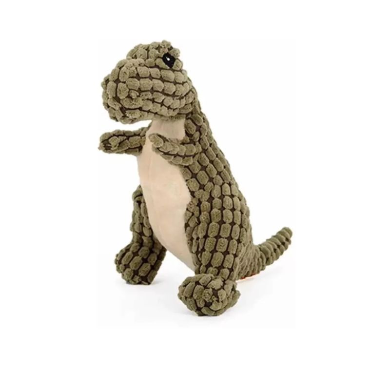 GENERICO - Juguete Para Mascota Peluche Dinosaurio Con Sonido