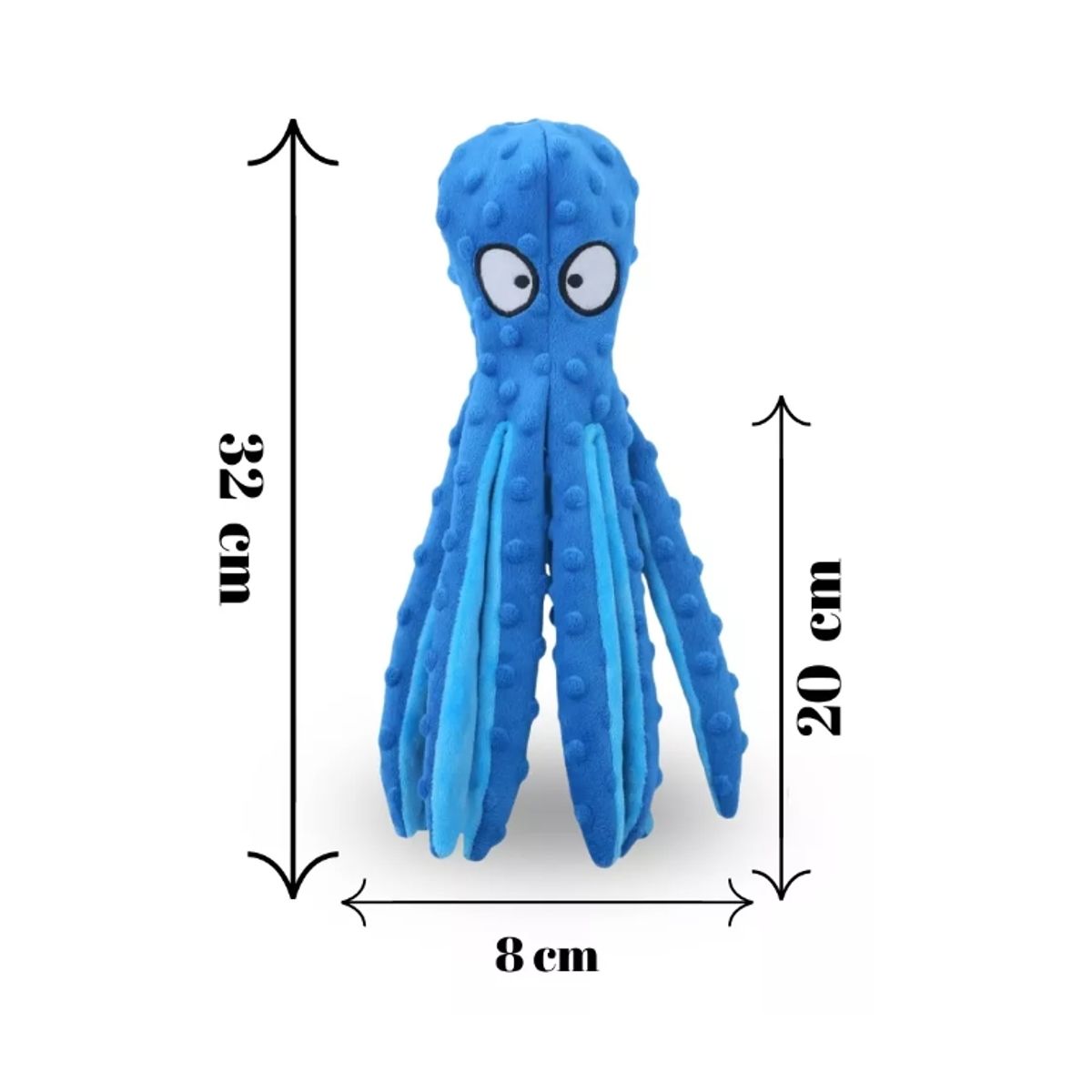 GENERICO - Juguete Para Perro Pulpo De Peluche Con Sonido