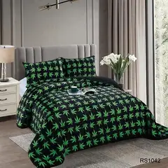 GENERICO - Plumon Cobertor de Invierno Plush con Chiporro 2 Plazas Hombre