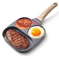 Sartén para desayunos multifuncional 3 en 1