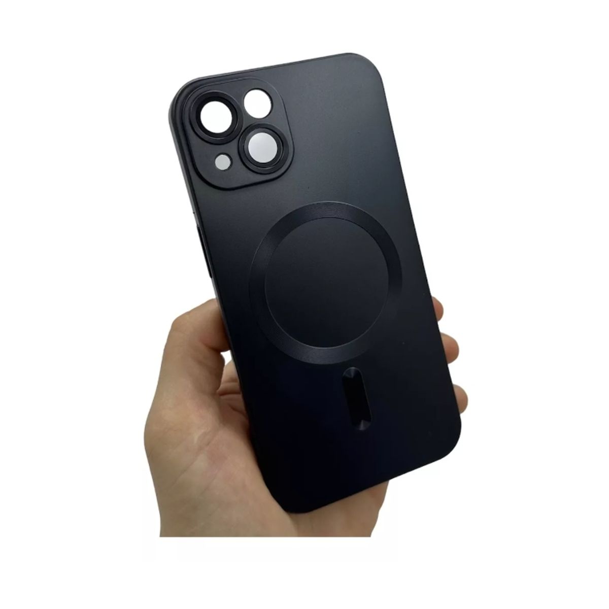 GENERICO - Carcasa Metalizada Para iPhone 15 Metalizada Con Lente Cámaras