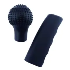 OEM - CUBRE VOLANTE SILICONA PARA AUTO SET X 3 PCS CON AGARRE