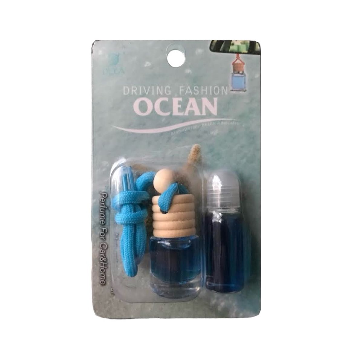 GENERICO - Aromatizante De Auto Con Repuesto En Aroma  Oceano