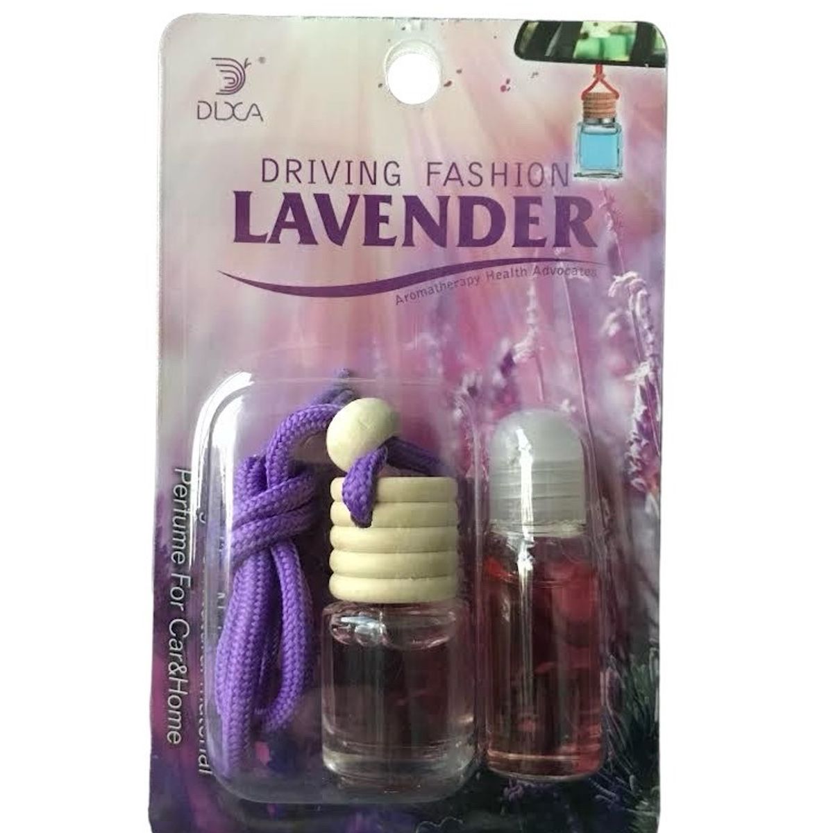 GENERICO - Aromatizante De Auto Con Repuesto En Aroma  Lavanda