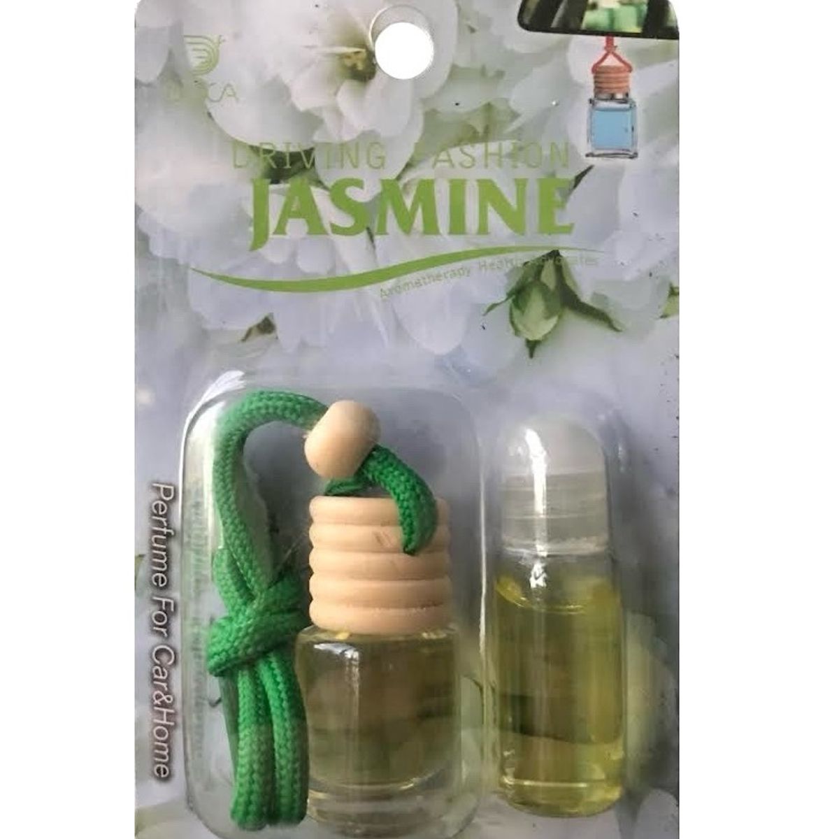 GENERICO - Aromatizante De Auto Con Repuesto En Aroma Jasmin
