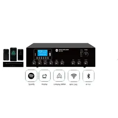 GENERICO - Amplificador Modular Wi-Fi Internet Streaming 70/100v 120w