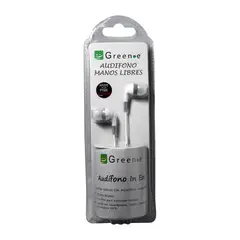 GREEN E - Audífono Manos Libres Auxiliar 3.5 mm