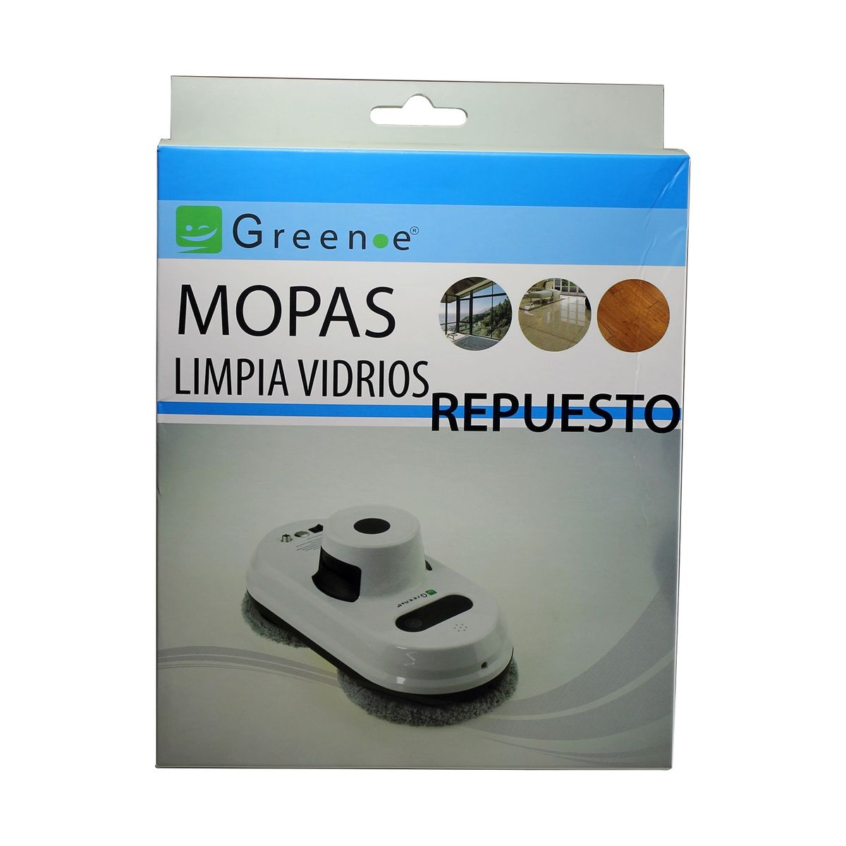 GREEN E - Repuesto Mopa Robot Limpia Vidrios