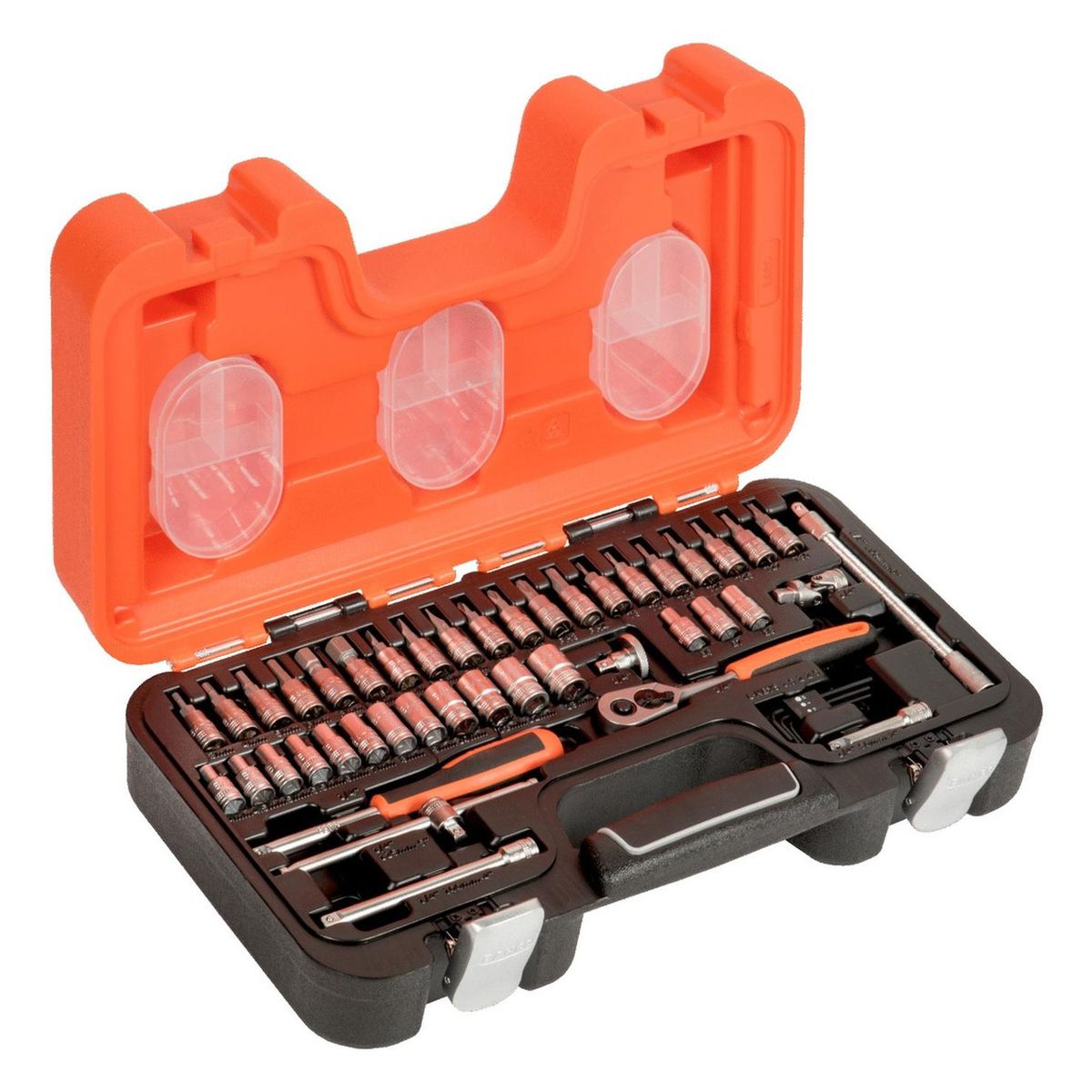 BAHCO - Juego De 46 Herramientas Dados Y Puntas 14 S460 Bahco