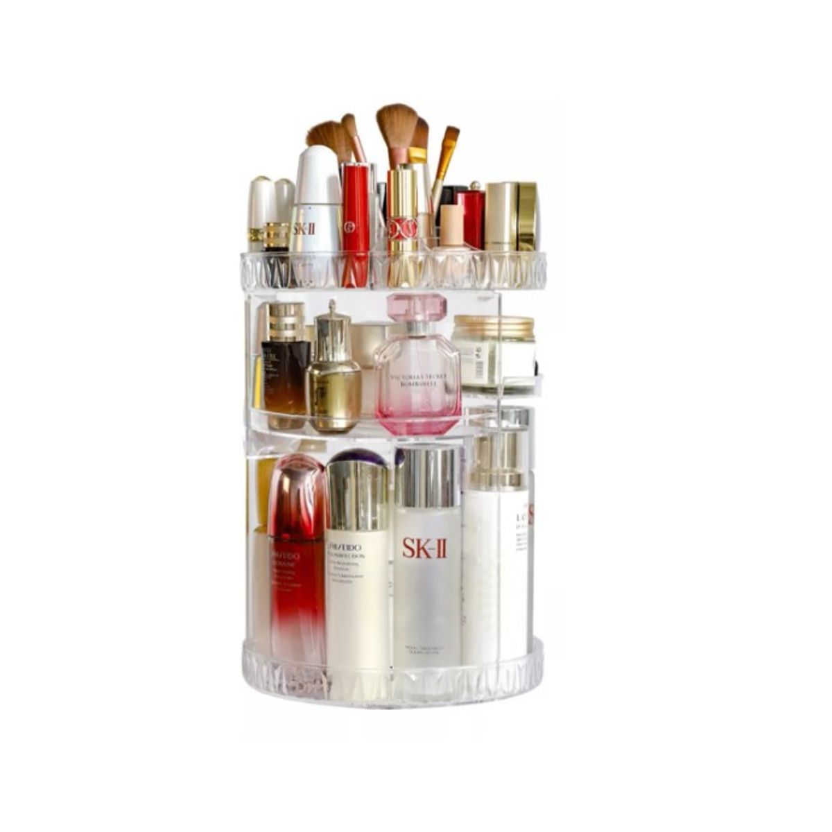 GENERICO - Organizador De Maquillaje Cosmetiquero Giratorio 360 Grados
