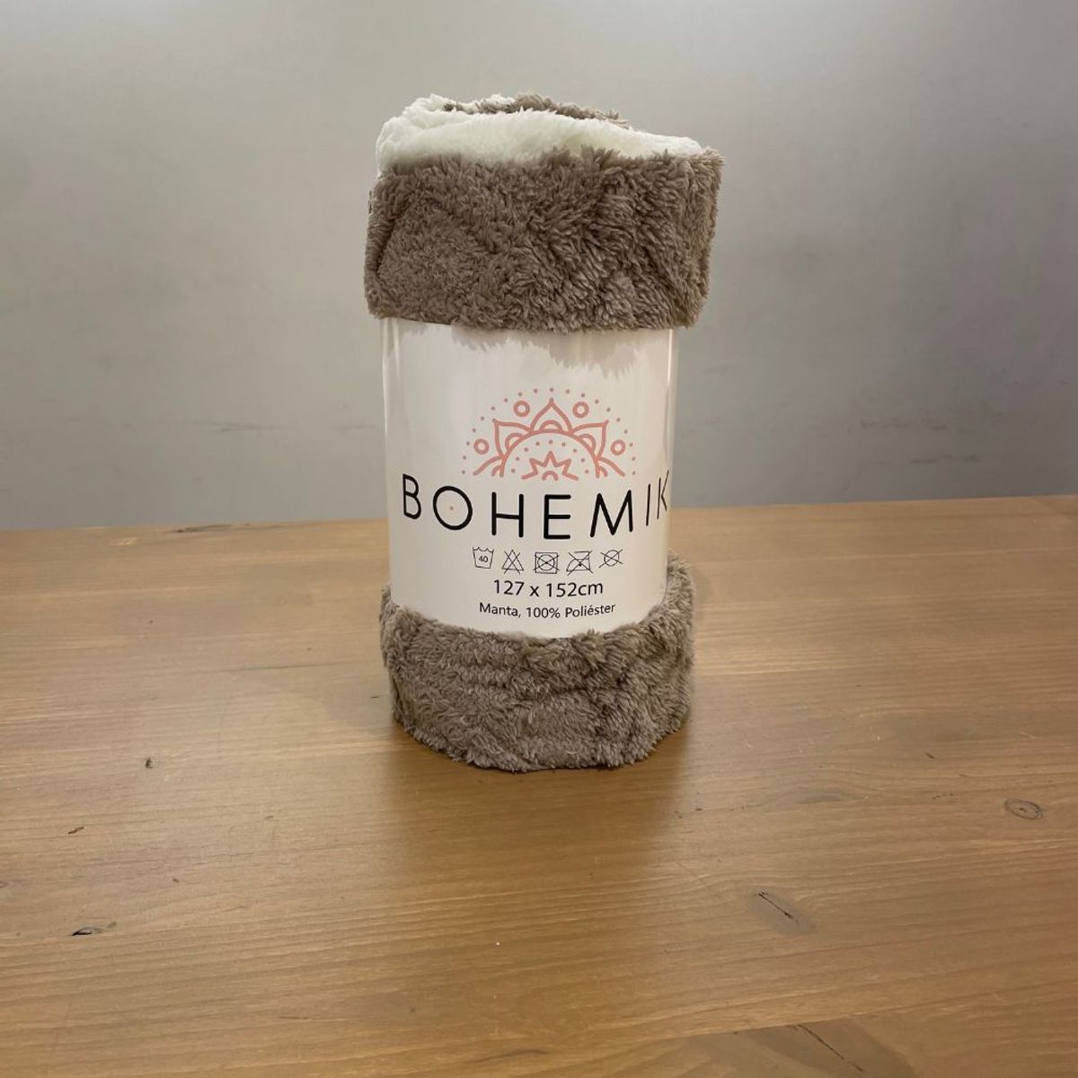 BOHEMIK - Manta Jacquard Sherpa Cafe