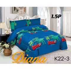 GENERICO - Plumon Cobertor de invierno plush con chiporro 1,5 PLAZA Dinosaurio