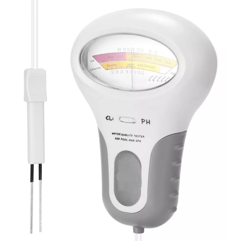 GENERICO - Medidor Analógico De Ph Y Cloro Ideal Para Piscinas y Spa