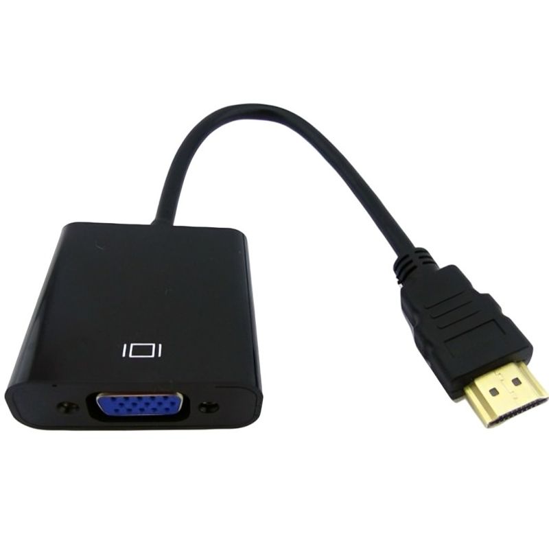 OEM - CONVERTIDOR CABLE DE HDMI A VGA ALTA RESOLUCION
