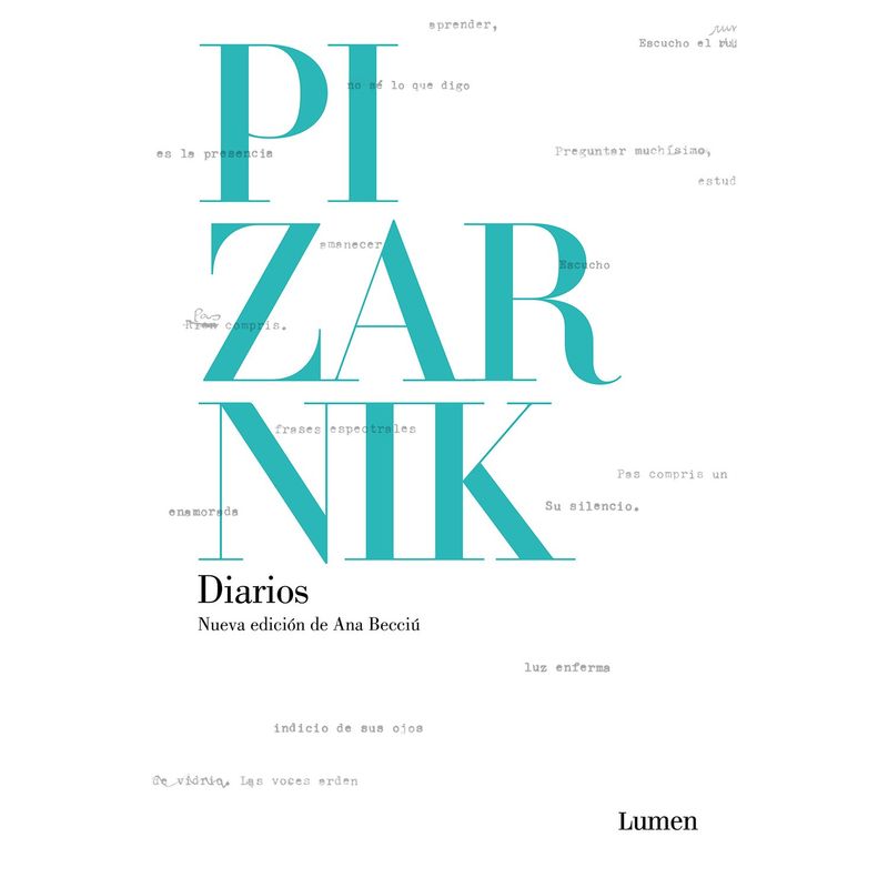 PENGUIN RANDOM HOUSE - LIBRO Diarios Alejandra Pizarnik