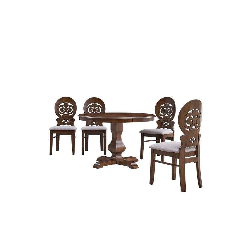 GENERICO - Juego De Comedor 4 Sillas Llanquihue
