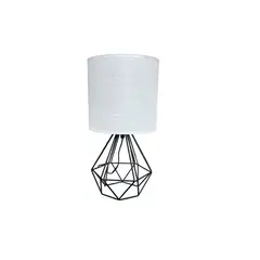 GENERICO - Lampara De Velador Lampara De Mesa Diseño Metal Geometrico
