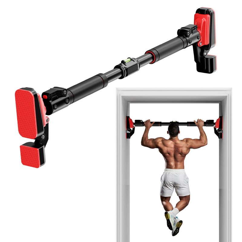 AIZO - Barra Tracción Soporte 500kg Horizontal Pared Dominadas