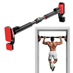 AIZO - Barra Tracción Soporte 500kg Horizontal Pared Dominadas