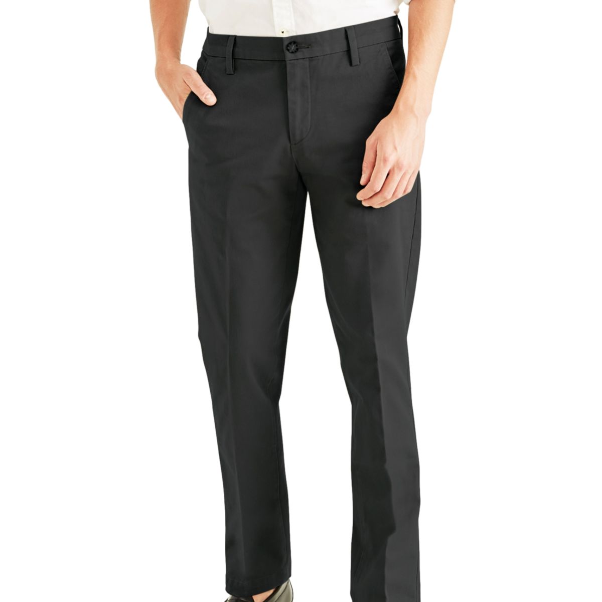 DOCKERS - Pantalón Workday Slim Fit Negro Dockers