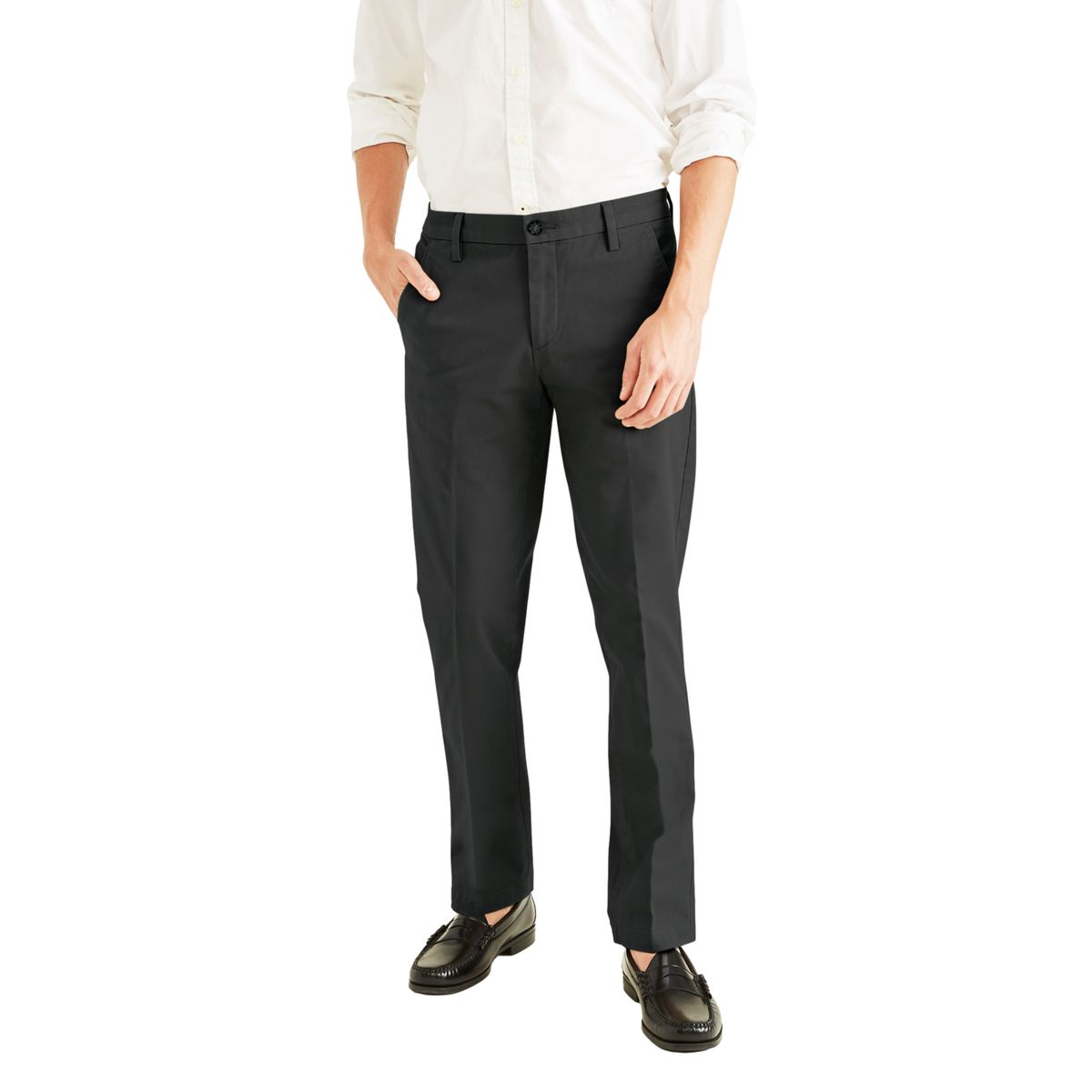 DOCKERS - Pantalón Workday Slim Fit Negro Dockers
