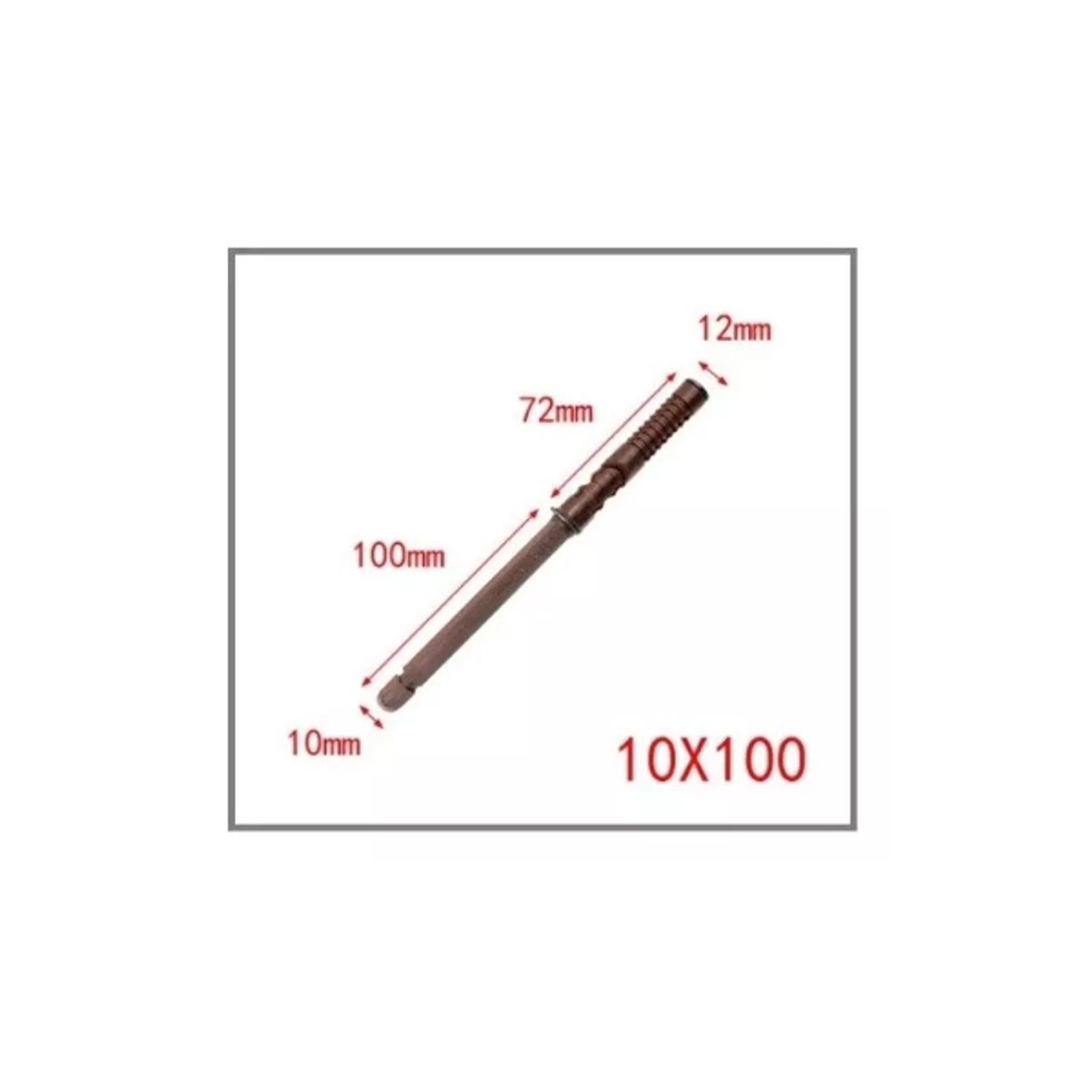 GENERICO - Soporte Oculto para Repisa Flotante 100 × 10 mm – Anclaje Invisible Metálico