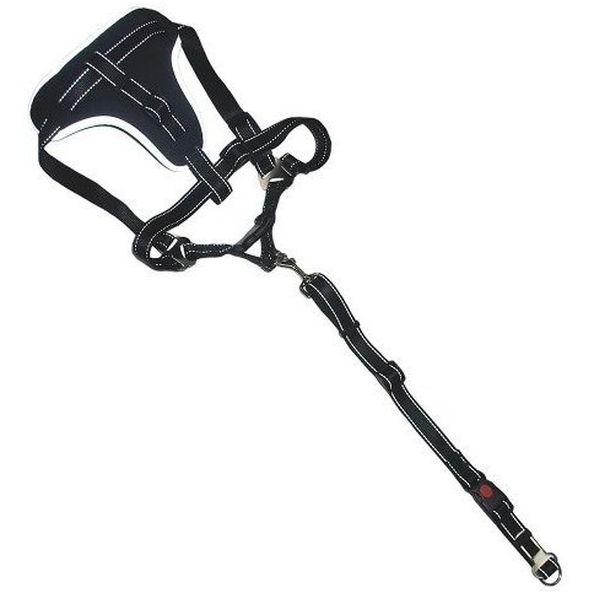 MASCAN - Arnés Multiuso Negro Para Perro M Mascan