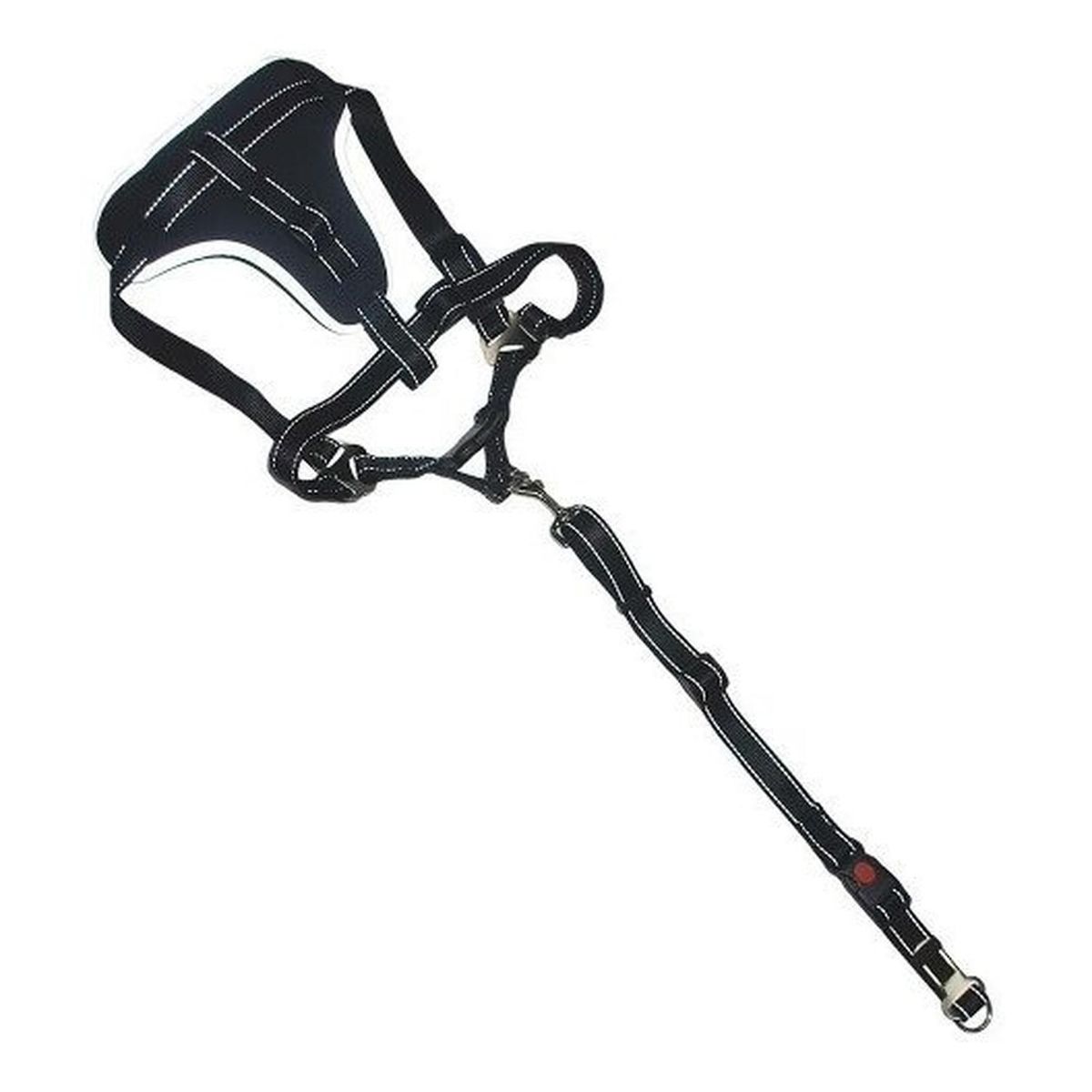 MASCAN - Arnés Multiuso Negro Para Perro M Mascan