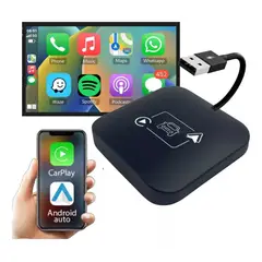 GENERICO - Car Play Para iPhone & Android Auto De Cable A Inalambrico