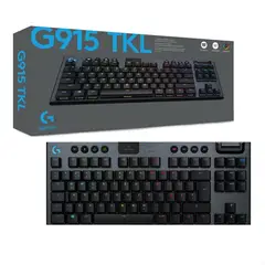 LOGITECH - Teclado Gamer G915 Tkl Carbon Us Tkl