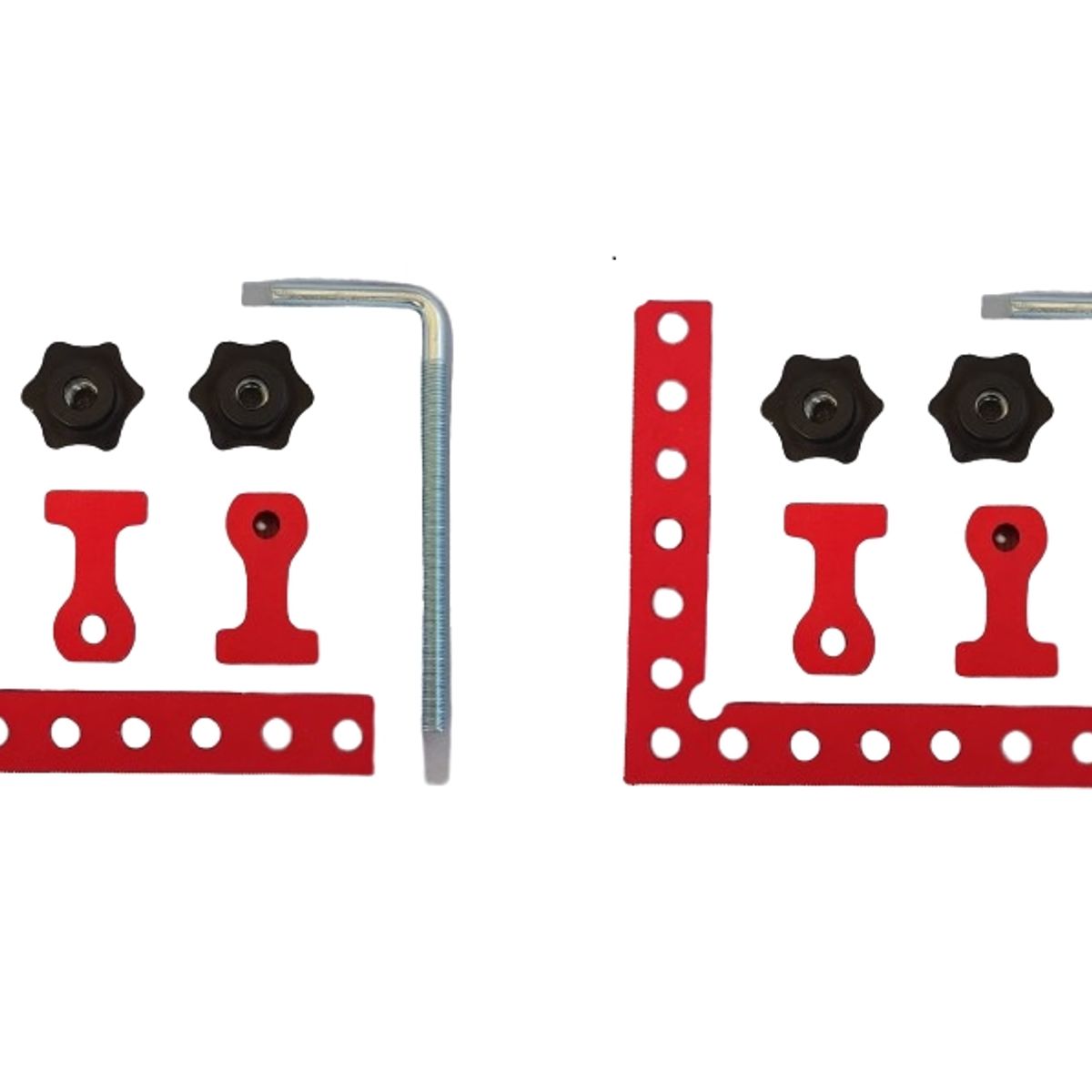 GENERICO - Pack 2 Escuadras de Posicionamiento 90° – Alineación Precisa para Carpintería