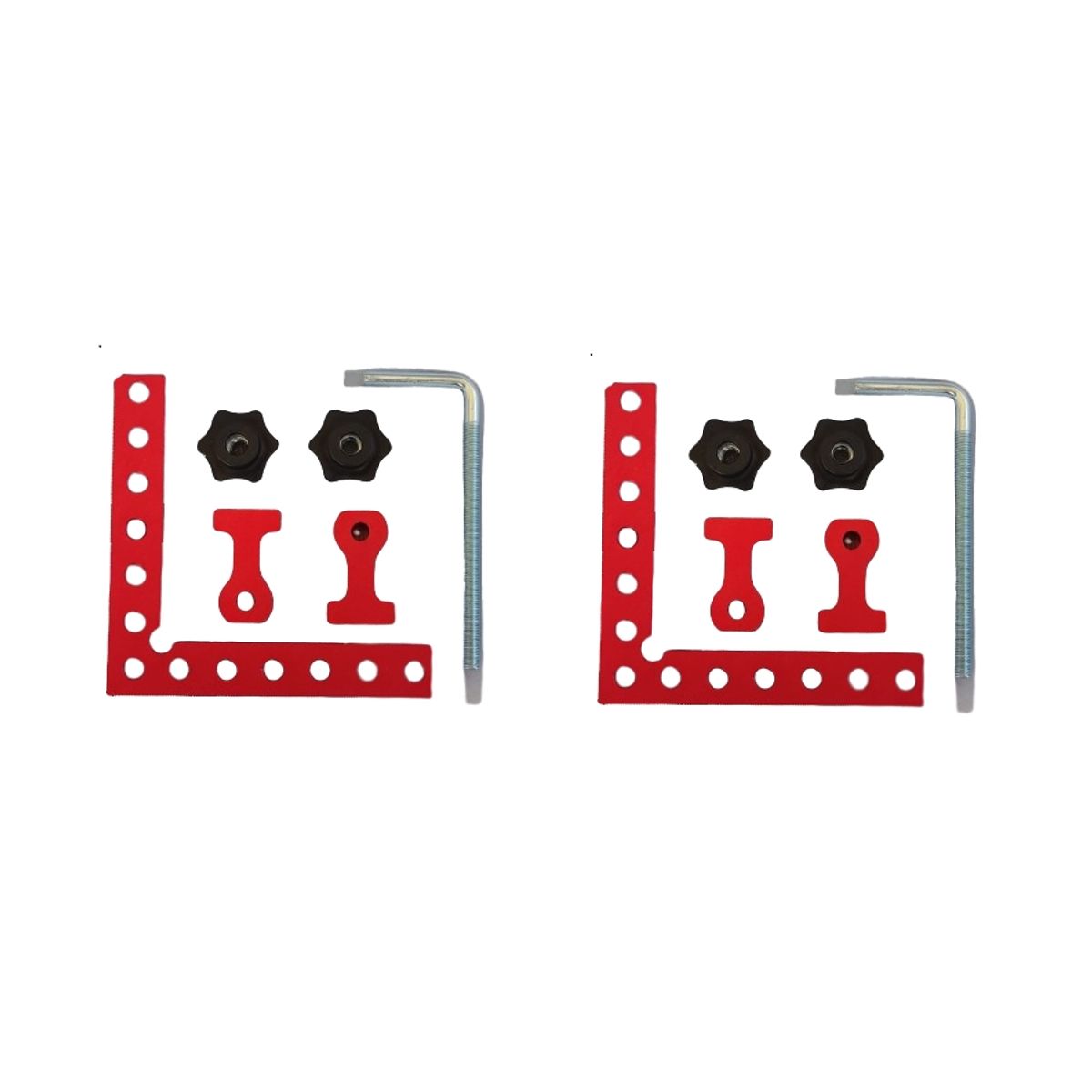 GENERICO - Pack 2 Escuadras de Posicionamiento 90° – Alineación Precisa para Carpintería