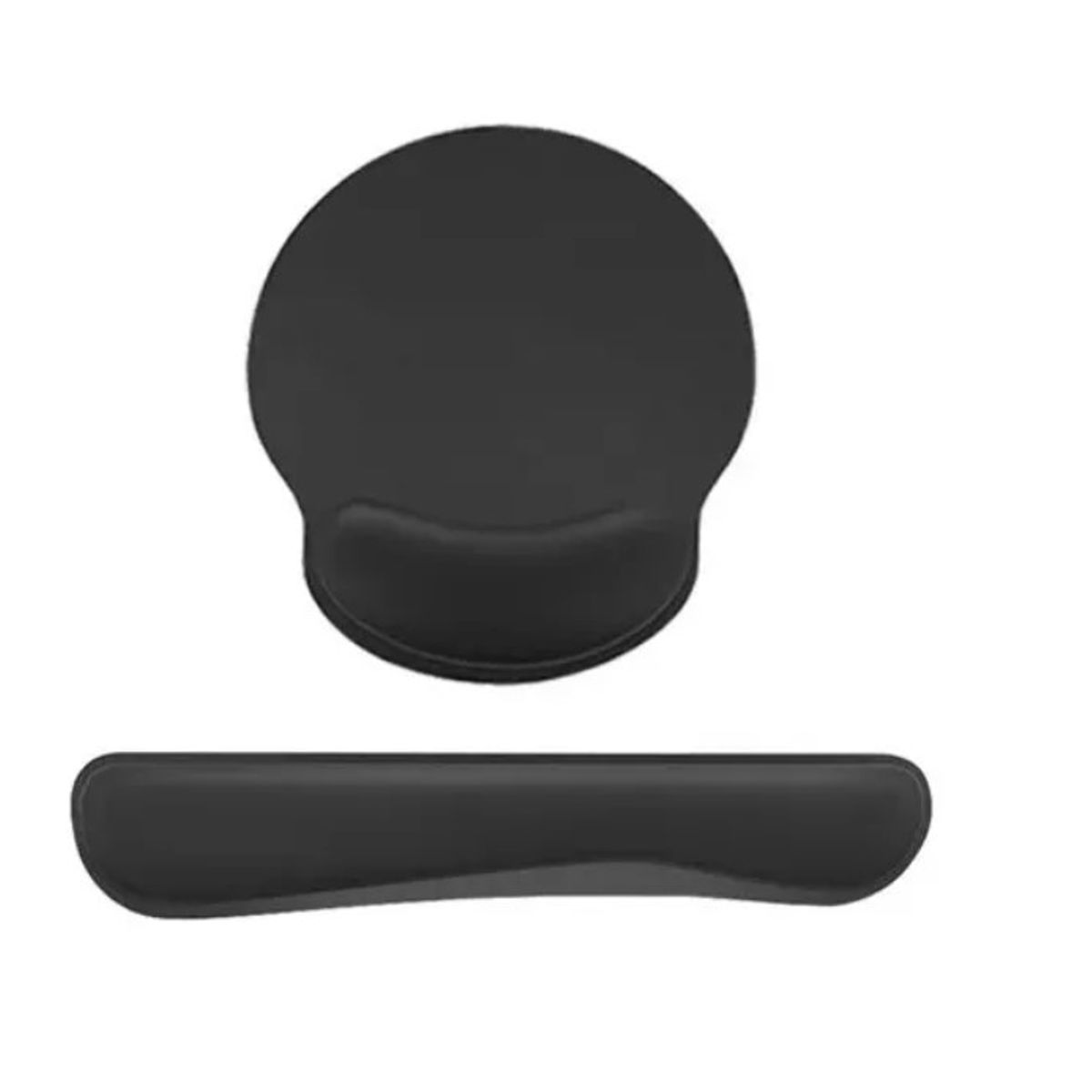 GENERICO - Set 2 Pack Reposamuñecas Mouse Alfombrilla Teclado Muñeca