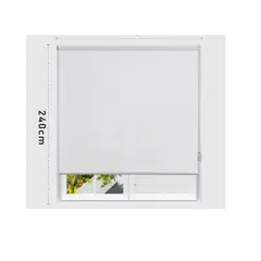 GENERICO - Cortina Roller Sunscreen Blanco 140X240