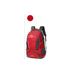 GENERICO - Mochila Gran Capacidad Impermeable Militar Camping Rojo