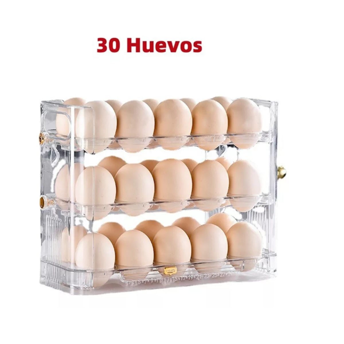 GENERICO - Estantes De Almacenamiento De Huevos Utensilios De Cocina