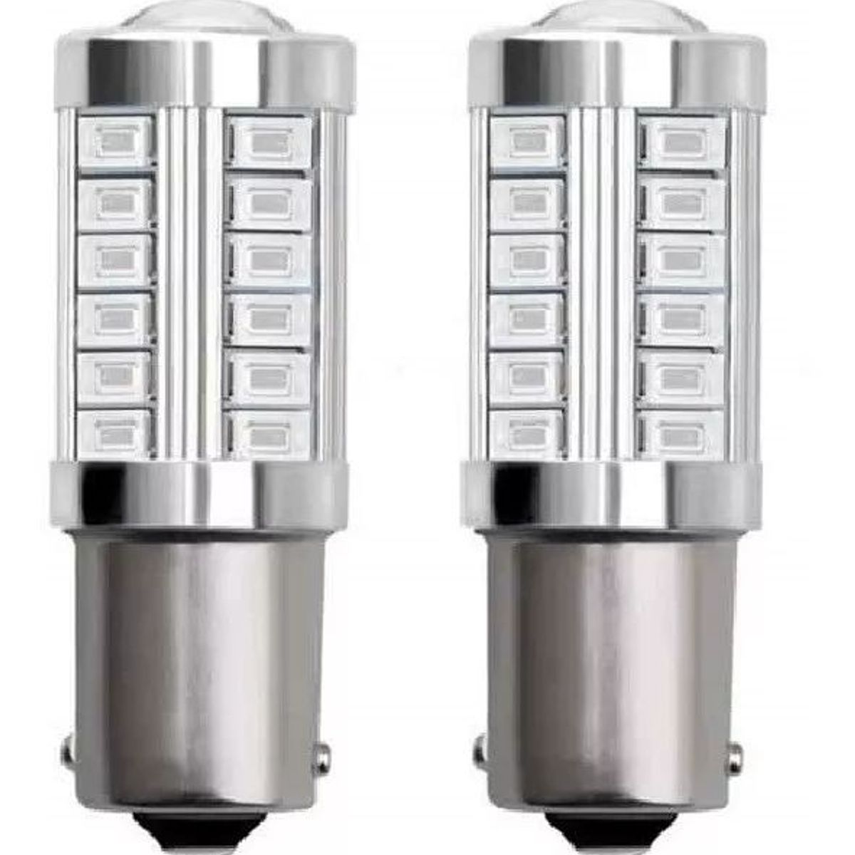 KUANGYE - Kit De Luces Led Rojo Freno Doble Contacto Auto Moto