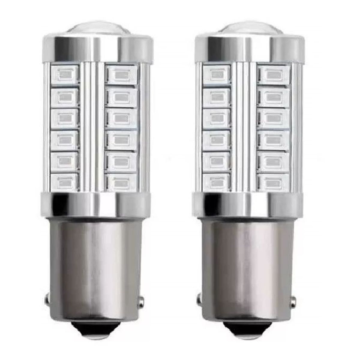 KUANGYE - Kit De Luces Led Rojo Freno Doble Contacto Auto Moto