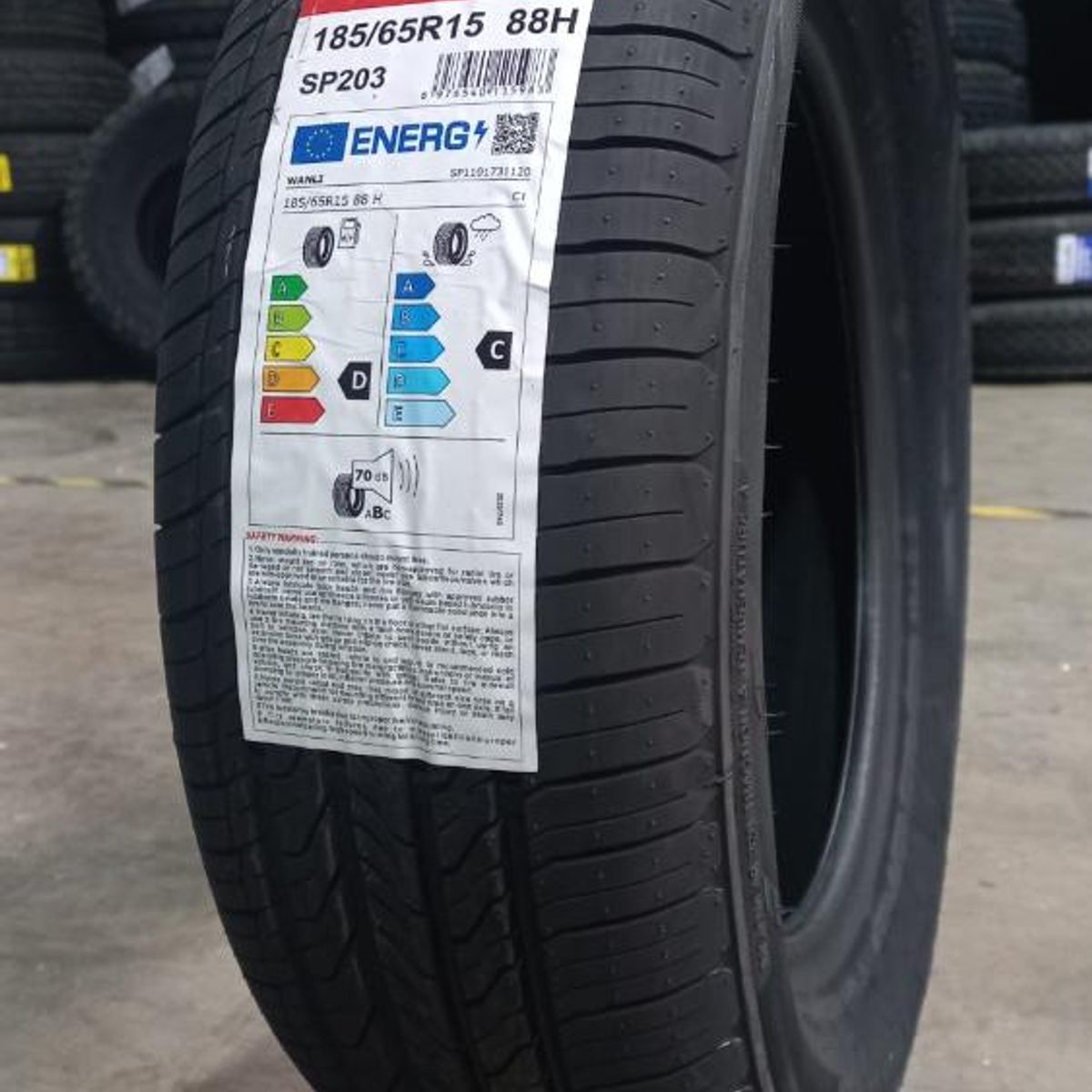 GENERICO - NEUMATICO 18565 R15 WANLI SP203 88H WANLI