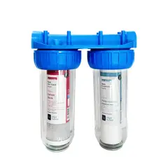 VIGAHOME - Pack Doble Filtración - Sedimentos y Cloro -