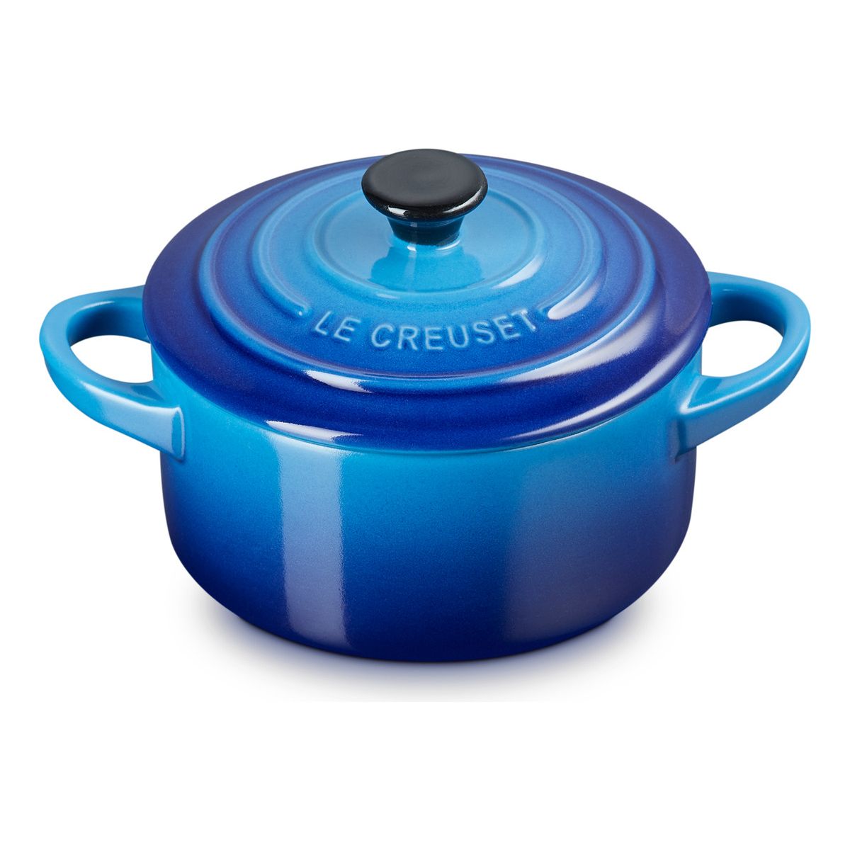 LE CREUSET - Le Creuset Mini Cocotte 10 Cm Azul Azure Cerámica