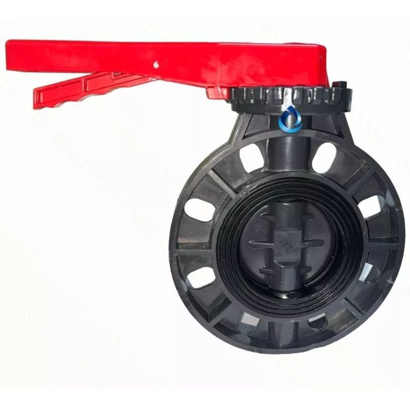 GENERICO - Valvula Mariposa Pvc 63mm Con Palanca
