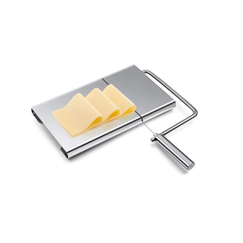 GENERICO - Tabla Cortadora De Queso l Acero Mantequilla