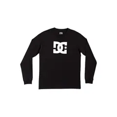 DC SHOES - Polera Niño Star Ls B Negro DC