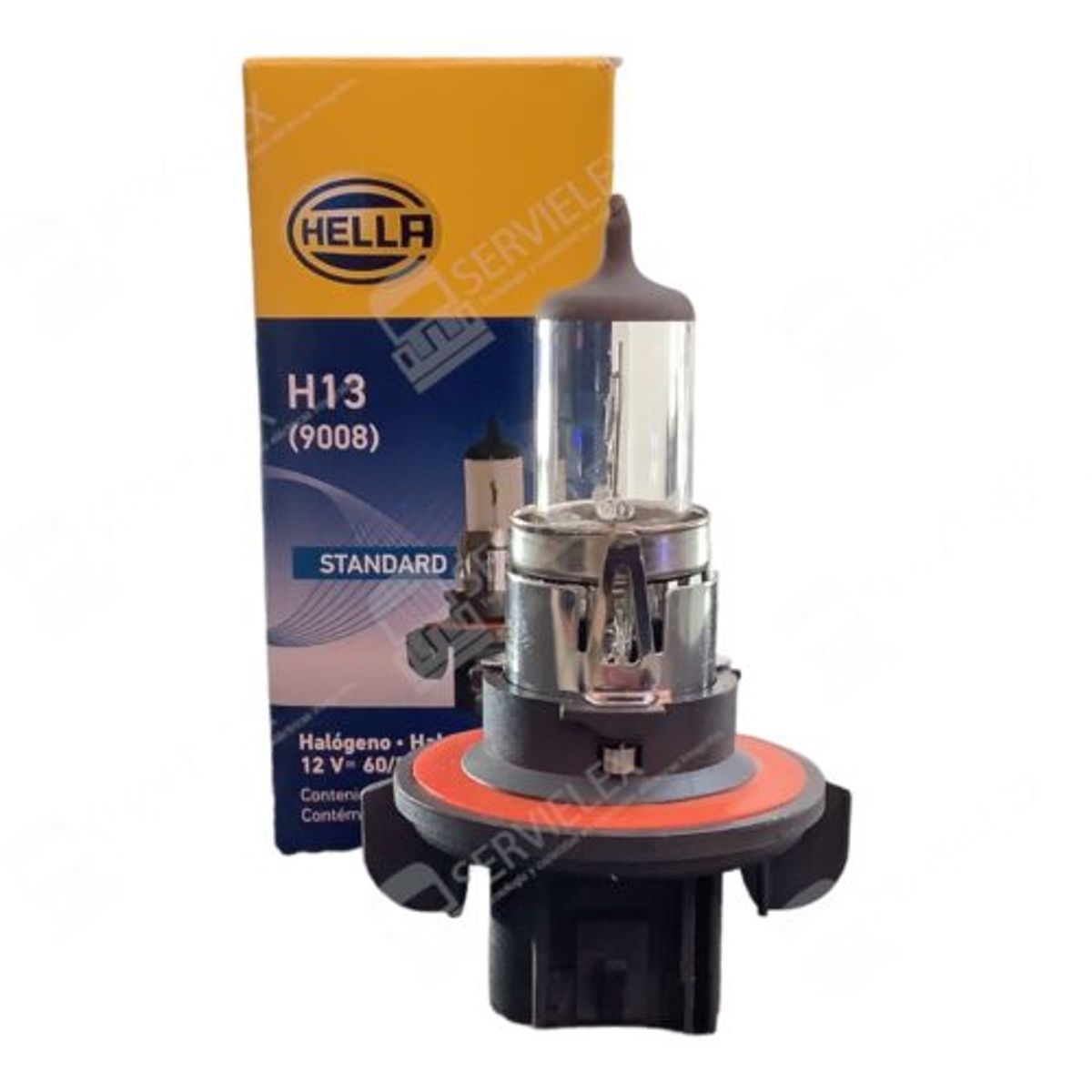HELLA - Foco H13 de Halógeno Estándar de 6055W Hella