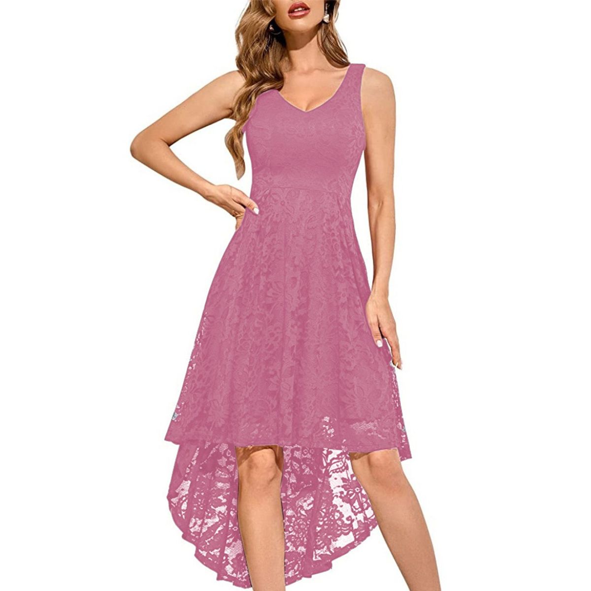 GENERICO - VESTIDO DE FIESTA IDEAL PARA GRADUACIÓN GALA BODA CÓCTEL