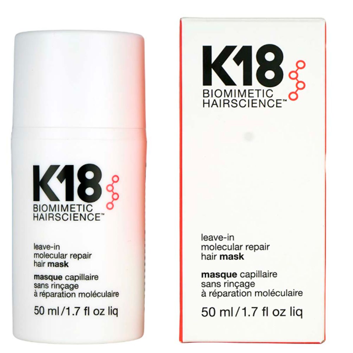 K18 - Leave-in Molecular Repair Hair Mask 15ml K18