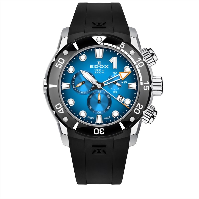 EDOX - Reloj Edox Blue Class One Chronograph Hombre