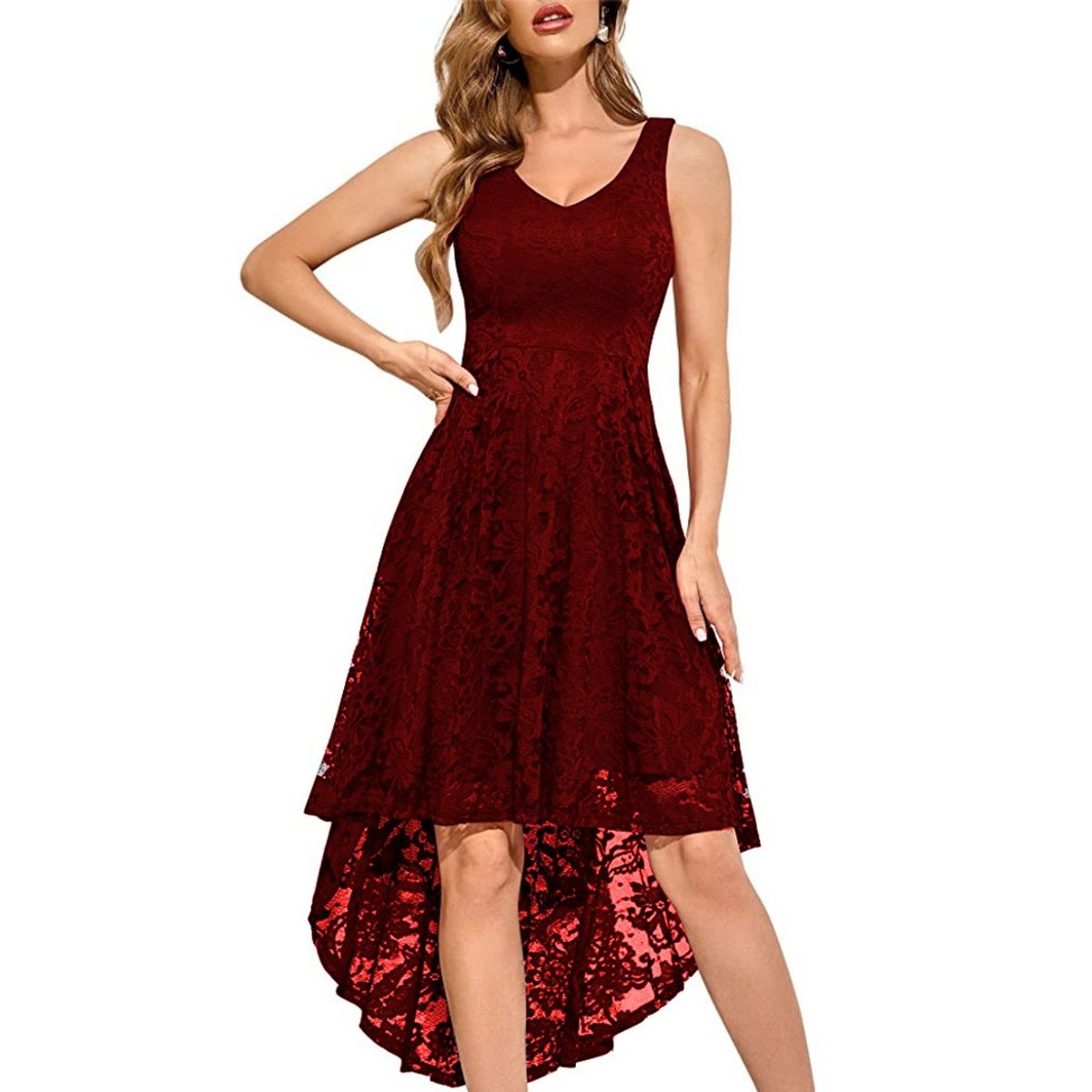 GENERICO - VESTIDO DE FIESTA IDEAL PARA  CÓCTEL BODA GRADUACIÓN GALA