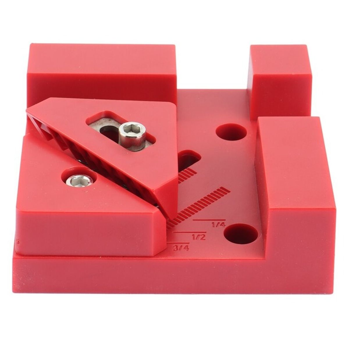 GENERICO - Herramienta de Fijación Angular 90°  Abrazadera Plástica para Carpintería